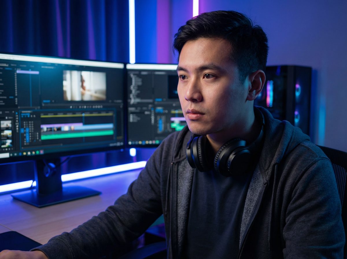 探花视频剪辑师张逸飞