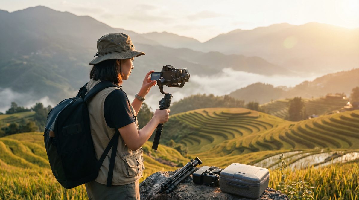探花旅途测评视频拍摄